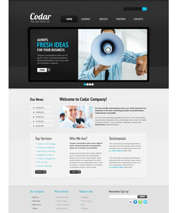 Drupal šablona na téma Podnikání č. 36189