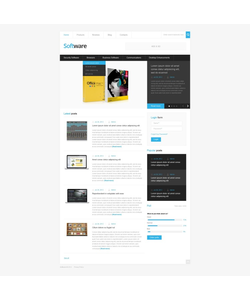 Drupal šablona na téma Software č. 41046