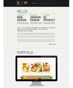 Drupal šablona na téma Web design č. 43369