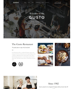 WordPress šablona na téma Café a restaurace č. 61150