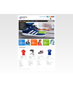 PrestaShop e-shop šablona na téma Sport č. 41142