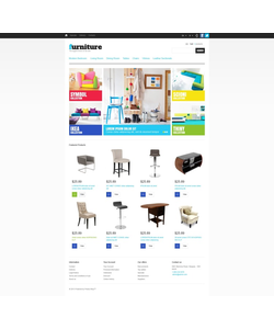 PrestaShop e-shop šablona na téma Interiér a nábytek č. 42128