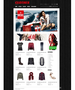 PrestaShop e-shop šablona na téma Móda č. 42662