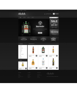 PrestaShop e-shop šablona na téma Jídlo a pití č. 42664