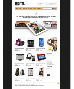 VirtueMart e-shop šablona na téma Elektronika č. 43005