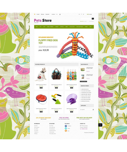 PrestaShop e-shop šablona na téma Zvířata č. 43758