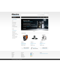 PrestaShop e-shop šablona na téma Elektronika č. 44833