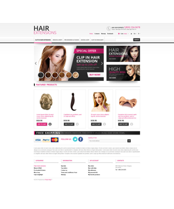 PrestaShop e-shop šablona na téma Krása č. 45167