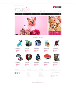 PrestaShop e-shop šablona na téma Zvířata č. 45169