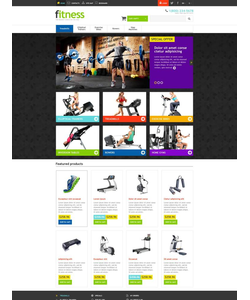 PrestaShop e-shop šablona na téma Sport č. 45243