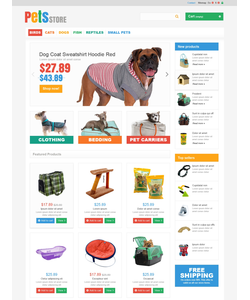PrestaShop e-shop šablona na téma Zvířata č. 46521