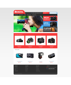 PrestaShop e-shop šablona na téma Elektronika č. 46626