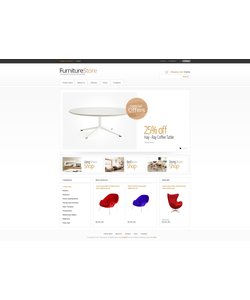 VirtueMart e-shop šablona na téma Interiér a nábytek č. 46817
