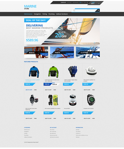 PrestaShop e-shop šablona na téma Sport č. 47419
