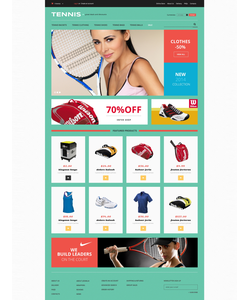 VirtueMart e-shop šablona na téma Sport č. 49102