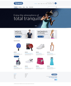 VirtueMart e-shop šablona na téma Sport č. 51018