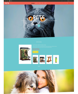 VirtueMart e-shop šablona na téma Zvířata č. 52331