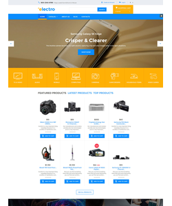 VirtueMart e-shop šablona na téma Elektronika č. 58290