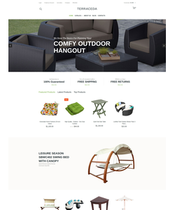 VirtueMart e-shop šablona na téma Interiér a nábytek č. 60000