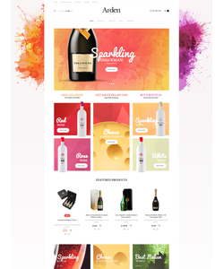 VirtueMart e-shop šablona na téma Jídlo a pití č. 61400