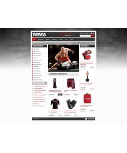 Zen Cart e-shop šablona na téma Sport č. 42335