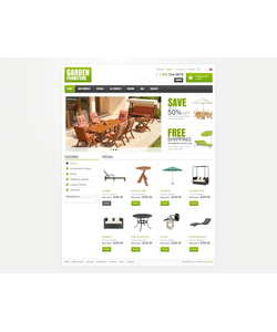 Zen Cart e-shop šablona na téma Interiér a nábytek č. 42368