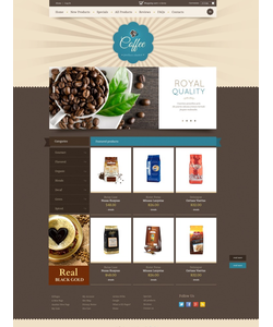 Zen Cart e-shop šablona na téma Café a restaurace č. 44944