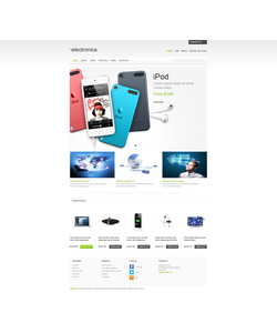 WooCommerce e-shop šablona na téma Elektronika č. 46797