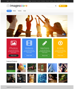 Zen Cart e-shop šablona na téma Umění a fotografie č. 46969