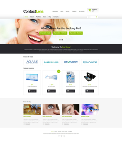 WooCommerce e-shop šablona na téma Lékařské č. 48400