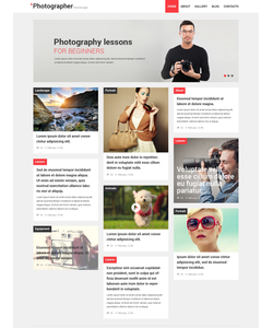 WordPress šablona na téma Umění a fotografie č. 49640