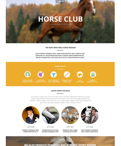 WordPress šablona na téma Zvířata č. 50609