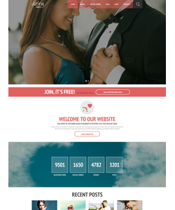 WordPress šablona na téma Svatby č. 51336