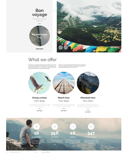 WordPress šablona na téma Cestování č. 58871