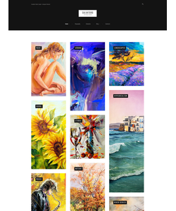 WordPress šablona na téma Umění a fotografie č. 61162