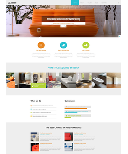 Joomla šablona na téma Interiér a nábytek č. 55609