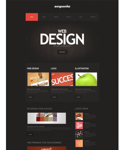 Joomla šablona na téma Web design č. 40237