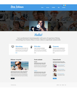 Joomla šablona na téma Umění a fotografie č. 47853