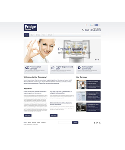 Flash CMS šablona na téma Údržbářské práce č. 50653
