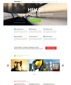 Joomla šablona na téma Průmysl č. 51038