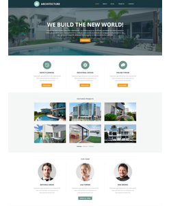 Joomla šablona na téma Architektura č. 51247