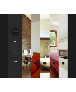 Flash CMS šablona na téma Interiér a nábytek č. 41395