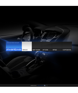 Flash CMS šablona na téma Auta č. 42777