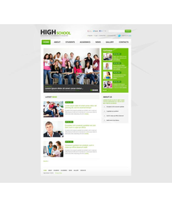 Flash CMS šablona na téma Vzdělávání č. 46668