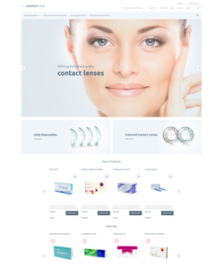 Magento e-shop šablona na téma Lekařské č. 55812