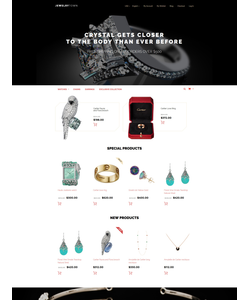 Magento e-shop šablona na téma Šperky č. 58504