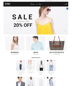 Magento e-shop šablona na téma Móda č. 58777