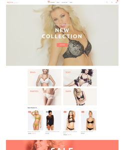 Magento e-shop šablona na téma Móda č. 58938