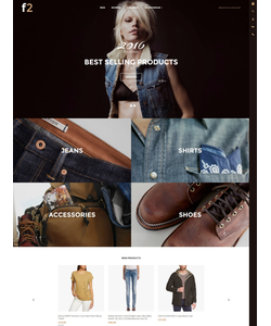 Magento e-shop šablona na téma Móda č. 58948