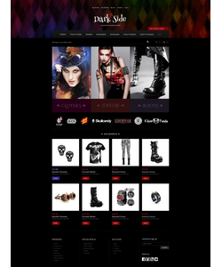 Magento e-shop šablona na téma Móda č. 47681
